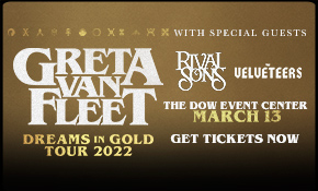 Greta Van Fleet- Dreams In Gold Tour